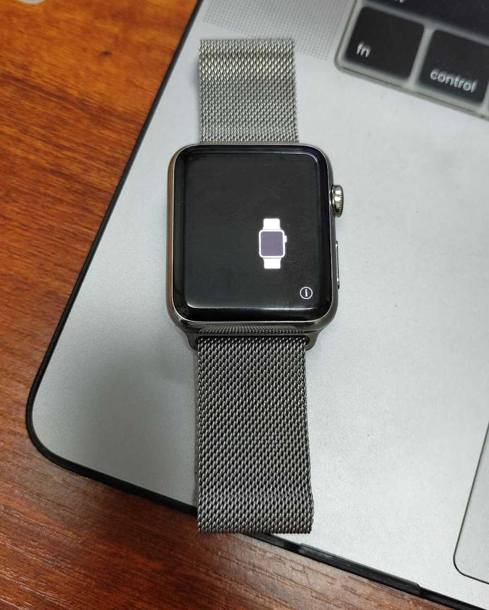 Apple watch 1st Gen 42MM Silver (Pre Owned)