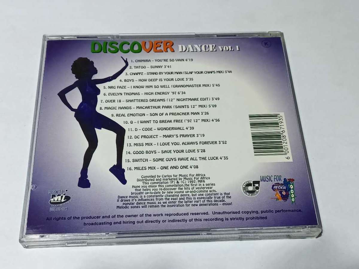 Discover Dance vol 1 ,cd