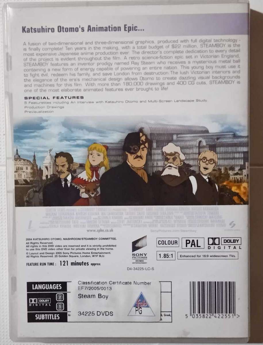 Steamboy Director's Cut (2 disc set)