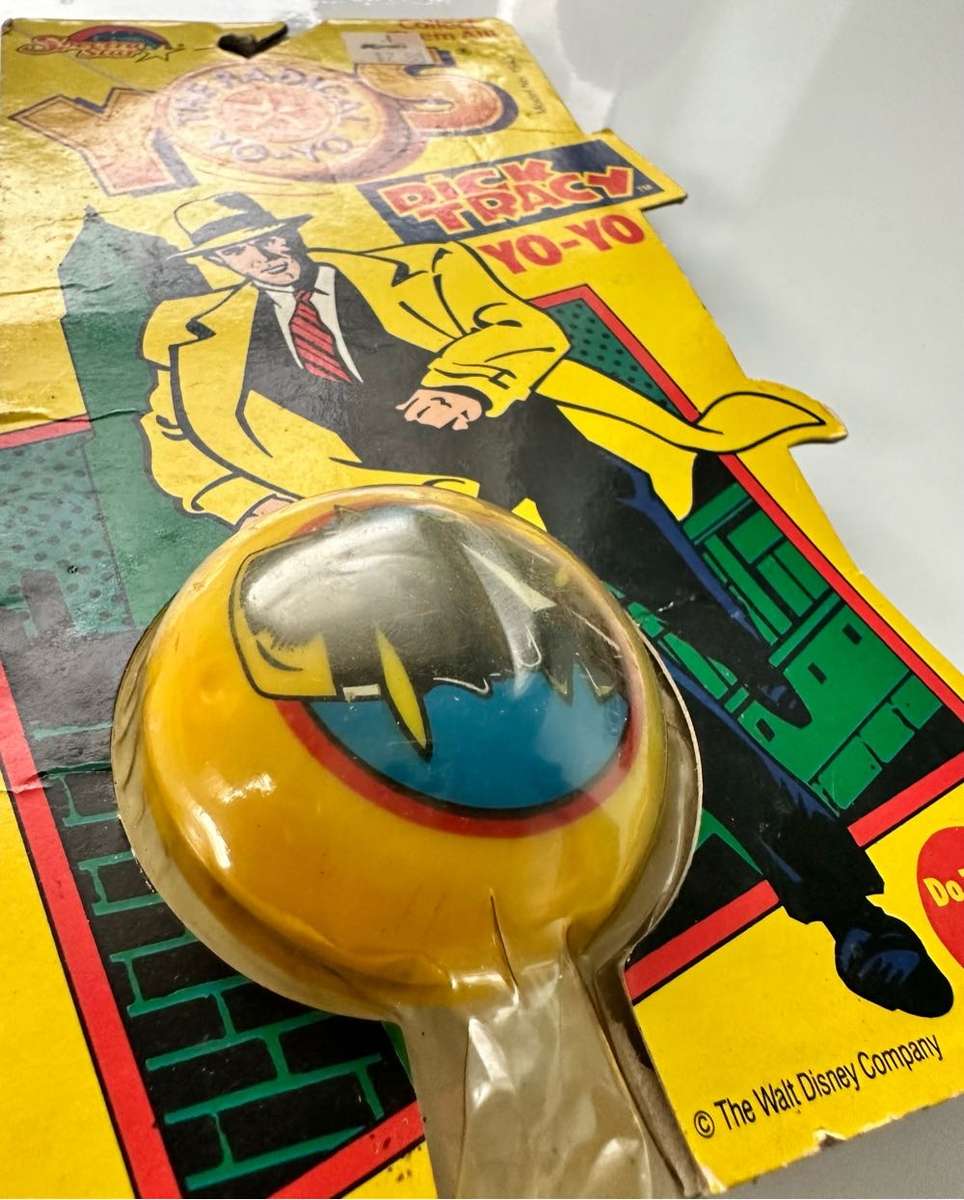 VINTAGE 1989 SPECTRA STAR `DICK TRACY` RADICAL YO-YO MODEL 1543 NOS