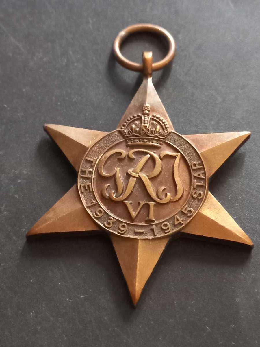 1939 - 1945 WW2 The Star medal. Unissued