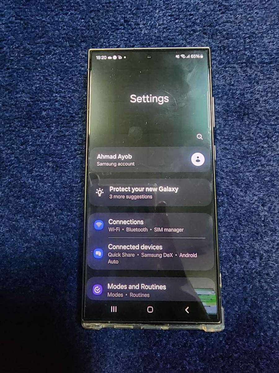 Samsung s24 ultra 2 week's old