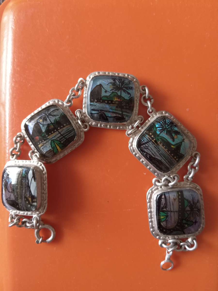 Vintage Butterfly Wing Bracelet