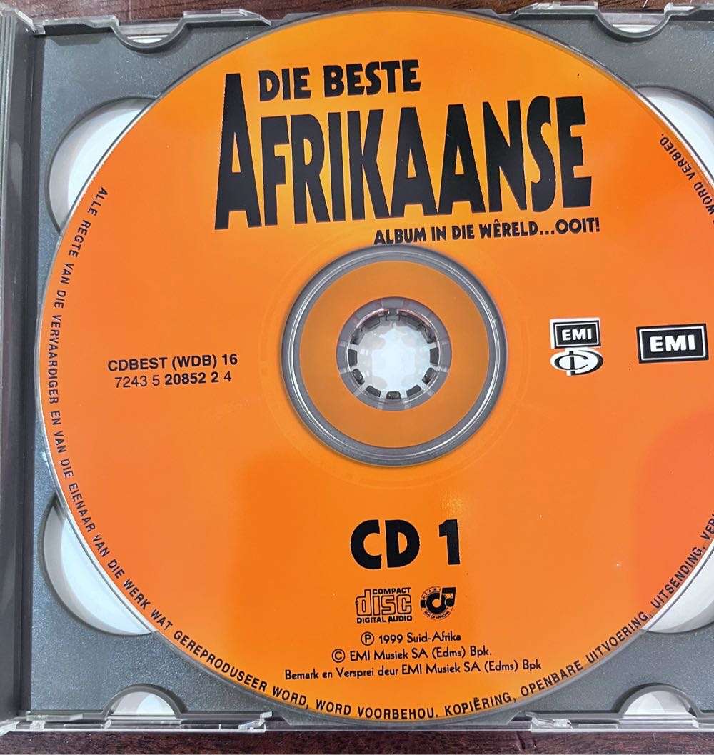 Die Beste Afrikaanse Album in die Wêreld  ooit - dubbel CD (CDBEST (WDB) 16)