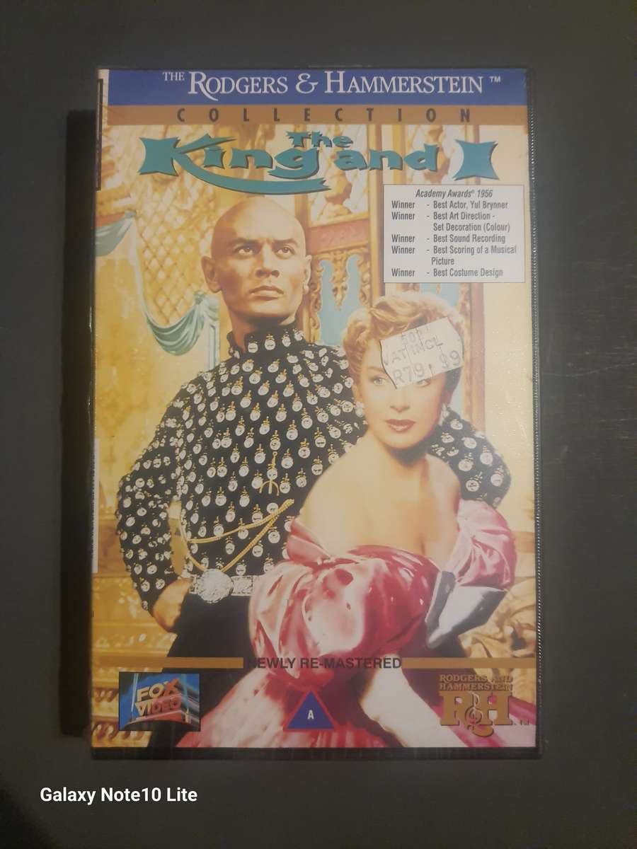 The king and x vhs brand new vhs