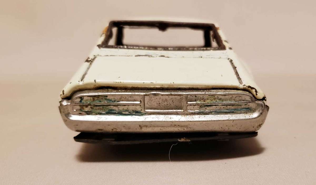 Vintage TIN PLATE Toy Car Ford Tornado