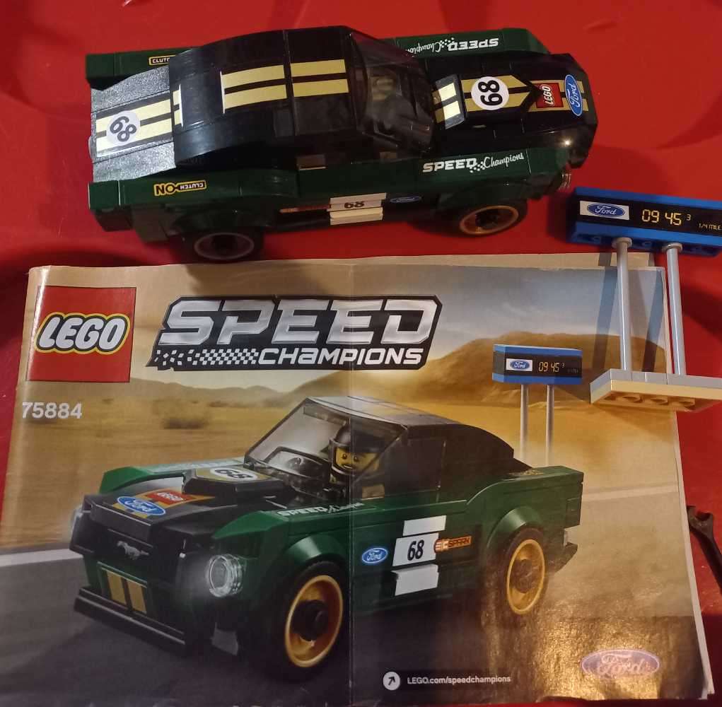 Lego Speed Champions 1968 Ford Mustang Fastback (75884) - Set retired