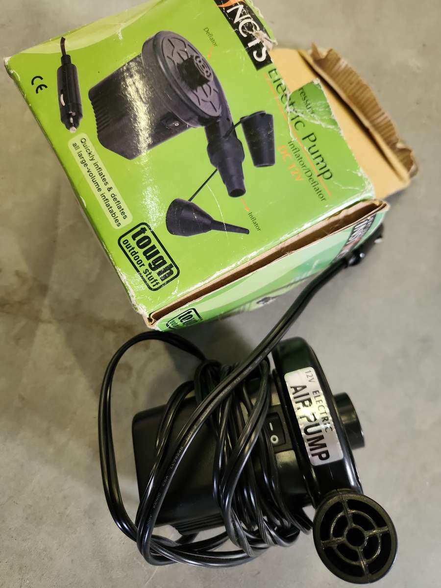 12v Electric Air Pump for airbeds & inflatables **Inflator and Deflator