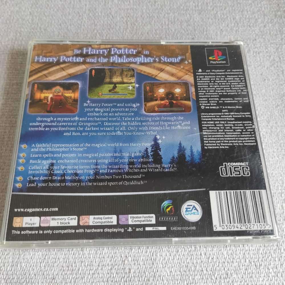 Harry Potter and the Philosopher`s Stone Ps1 Pal