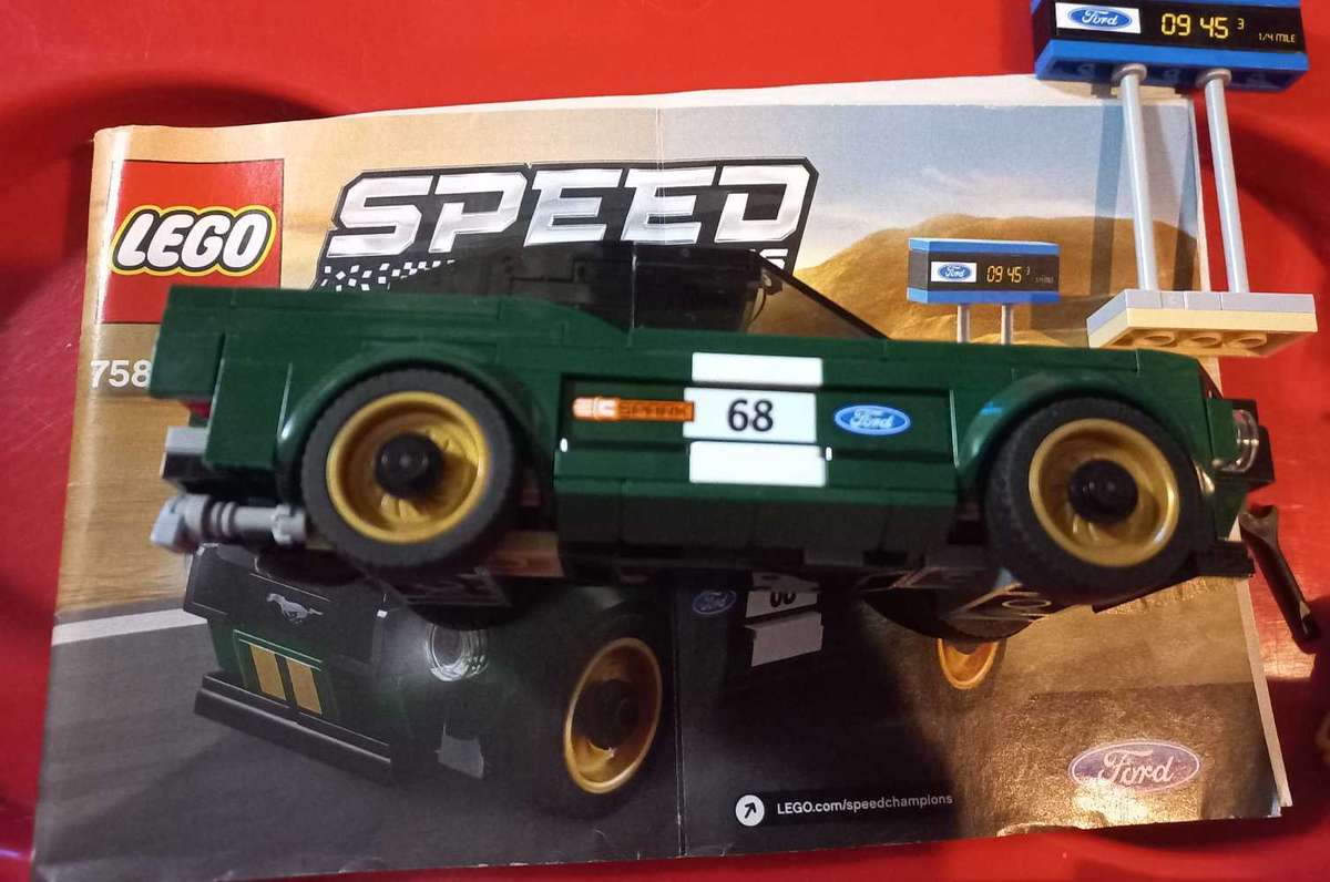 Lego Speed Champions 1968 Ford Mustang Fastback (75884) - Set retired