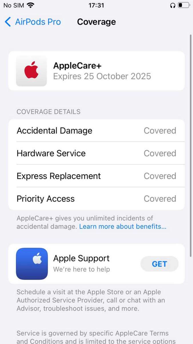 Original Airpods Pro 2nd Gen, almost new with Apple warranty. Expiring 2025