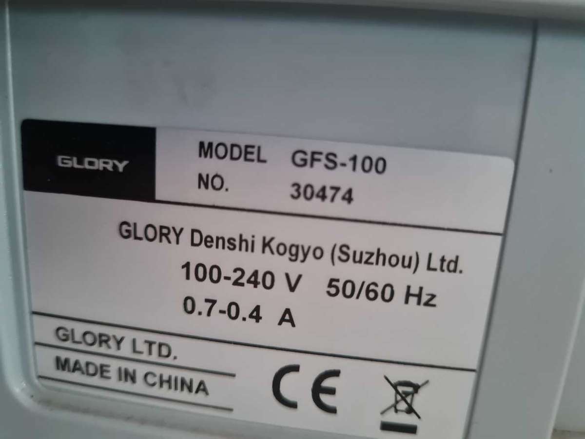 Glory GFS-100 bank note counter