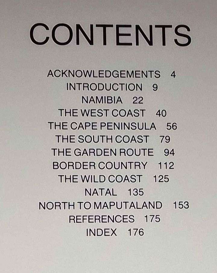 THE COAST OF SOUTHERN AFRICA