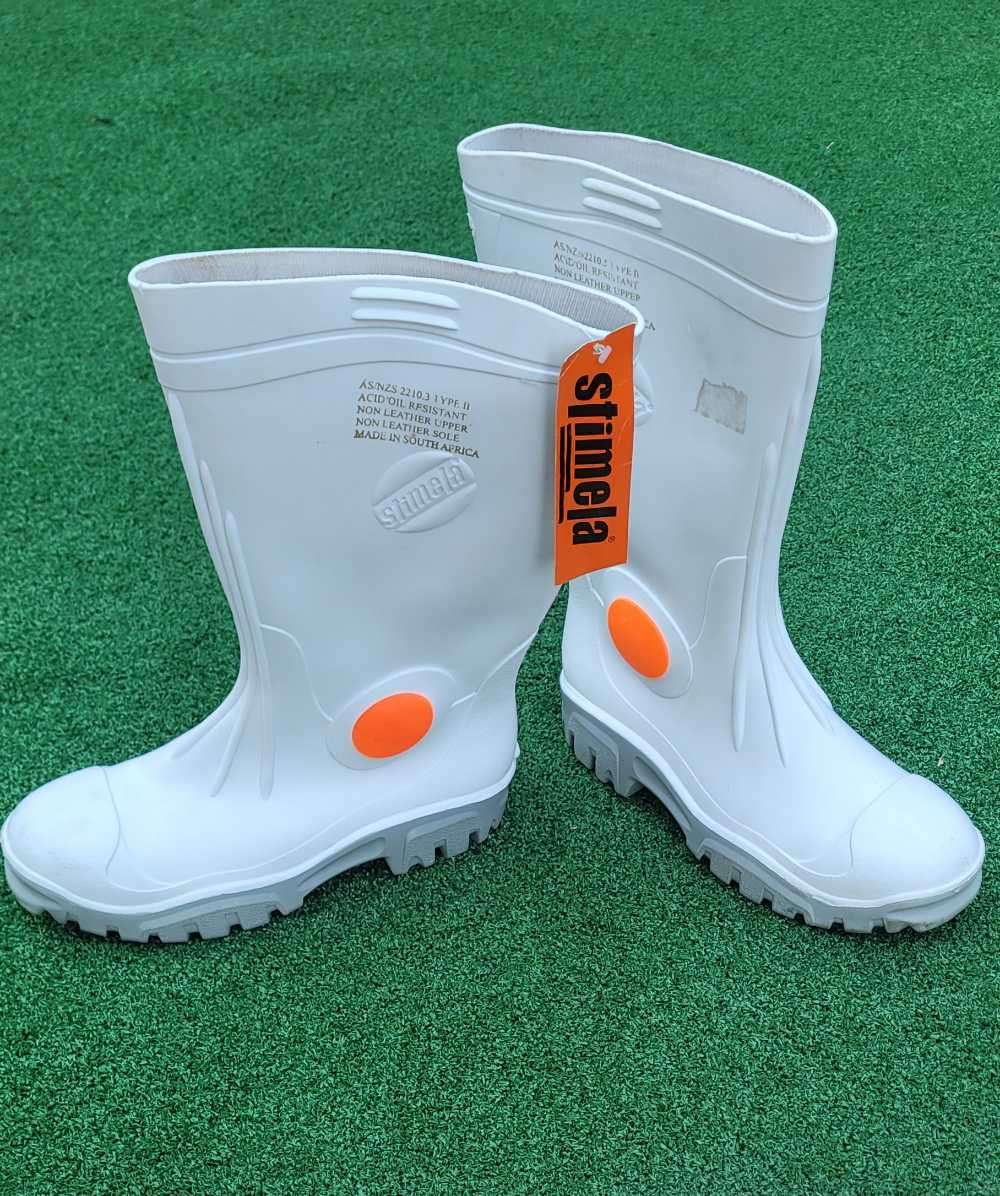 High Quality Size 13 Steel Toe-Capped STIMELA Executive Safety Gum Boots