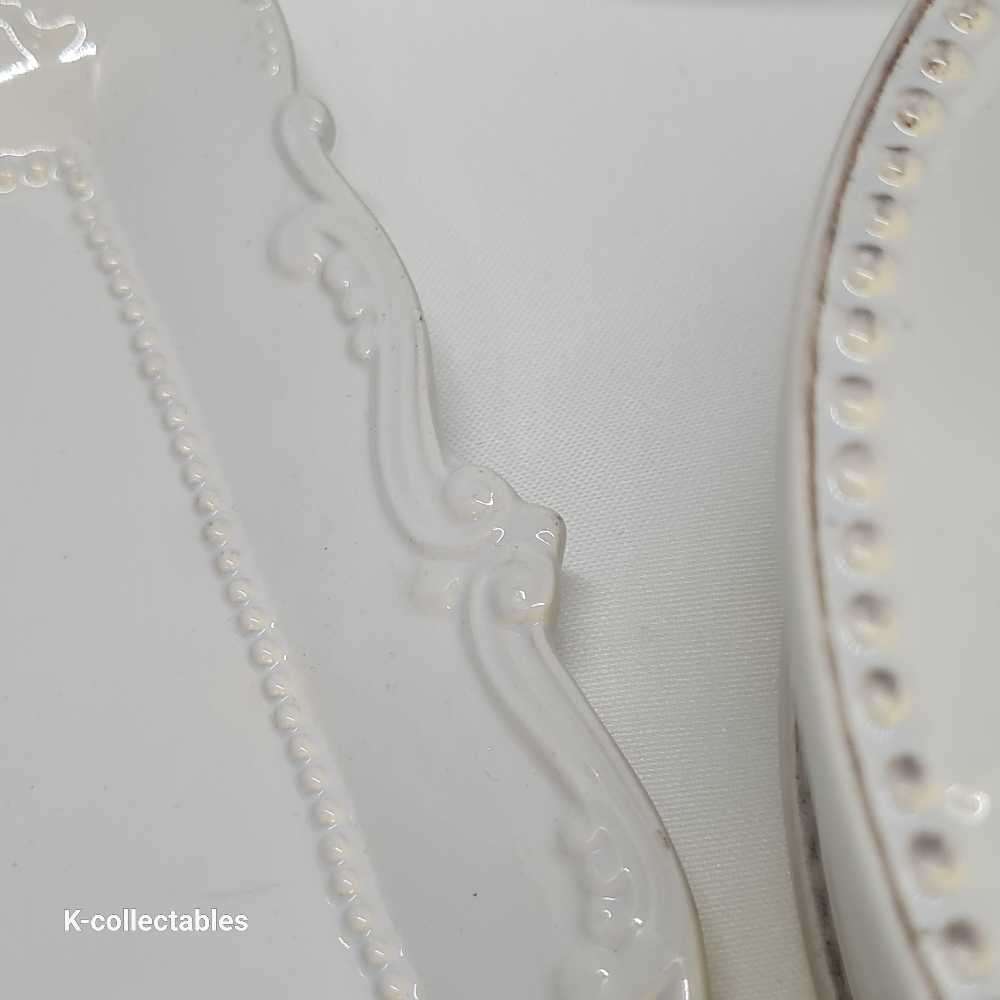 25 pcs ceramic/porcelain table set. Hand made. Biggie best.