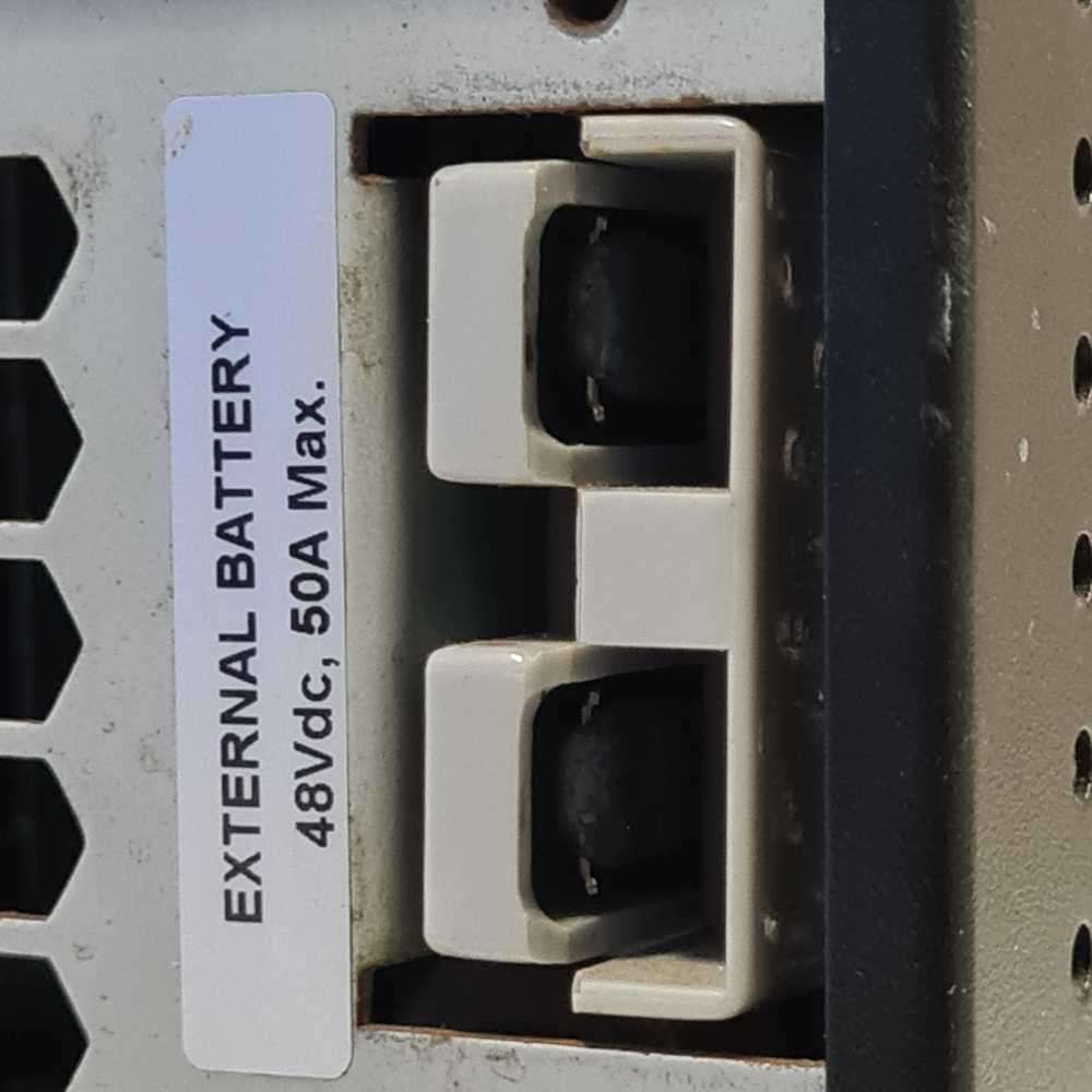 Power backup. With flexibility to use your own external battery. UPS