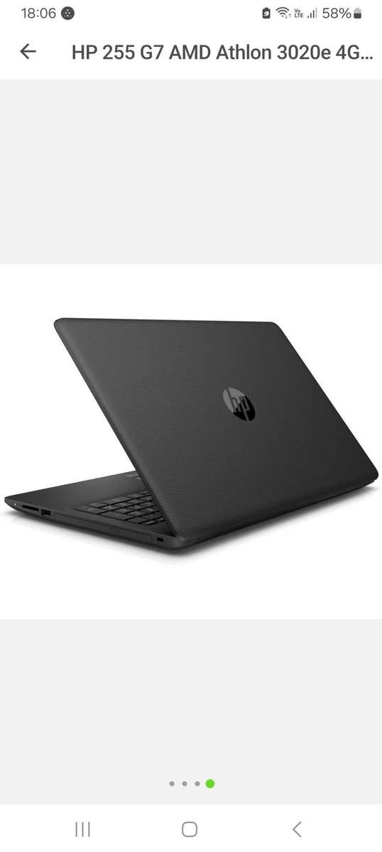 HP 255 G7 AMD Athlon 3020e 4GB 1TB 15.6` Notebook, Black