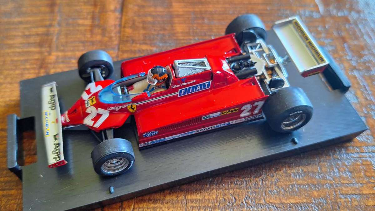 Set of 6x Brumm Ferrari`s