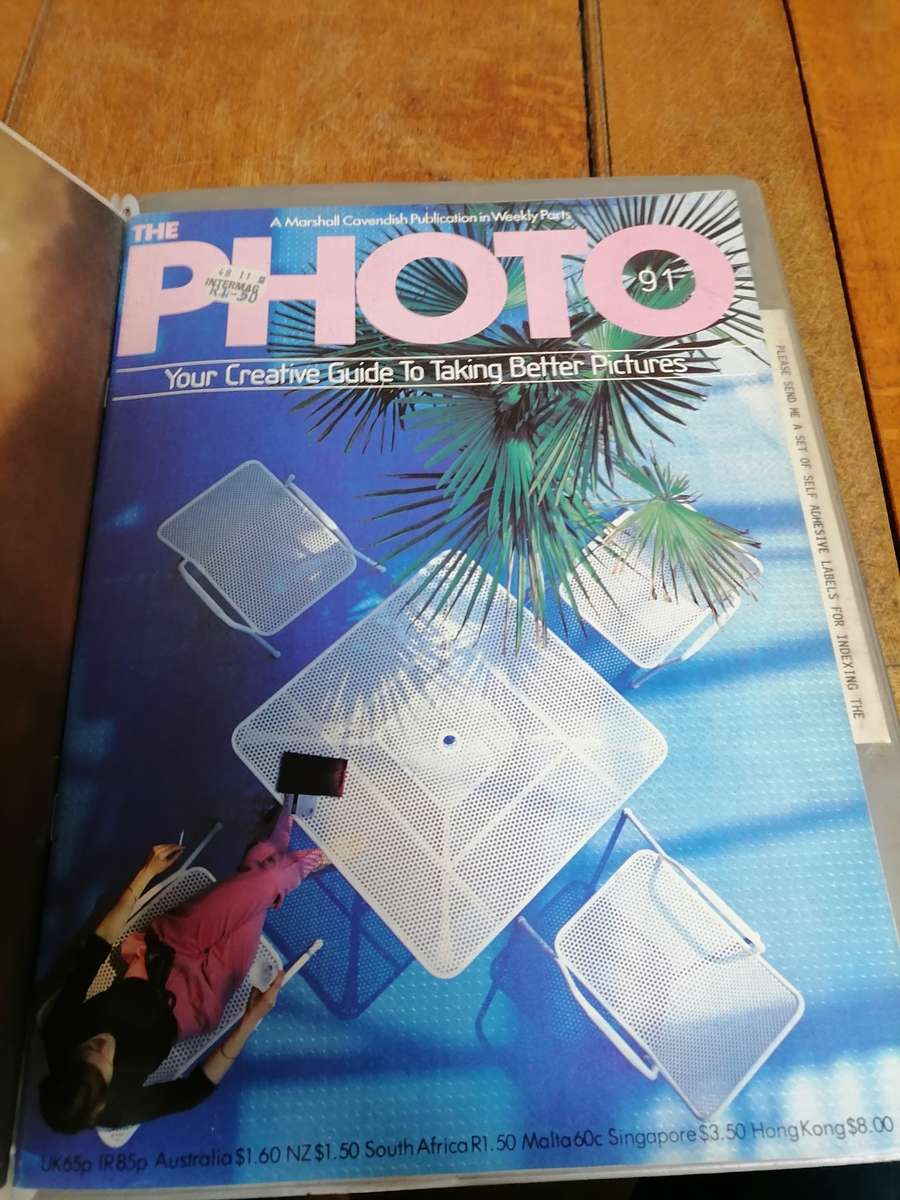Photography Magazines in files collection