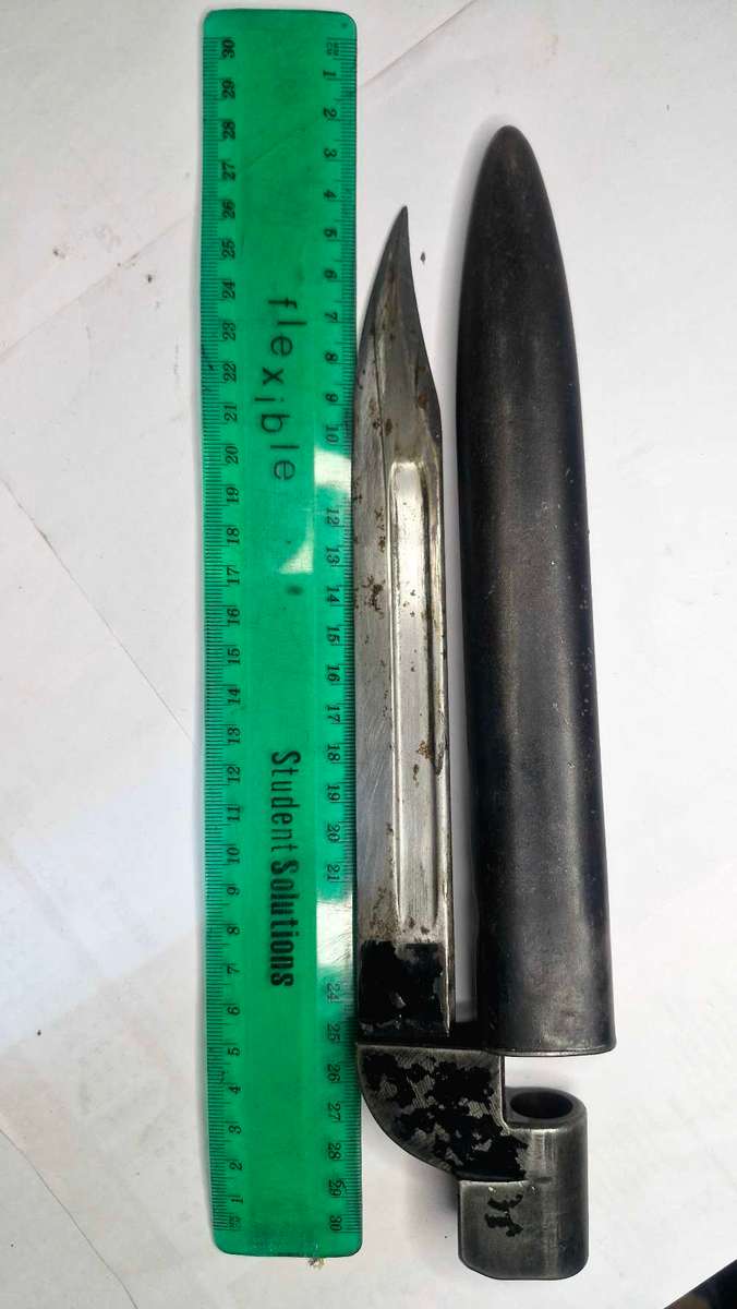 )  Original No 9 Bayonet and Scabbard