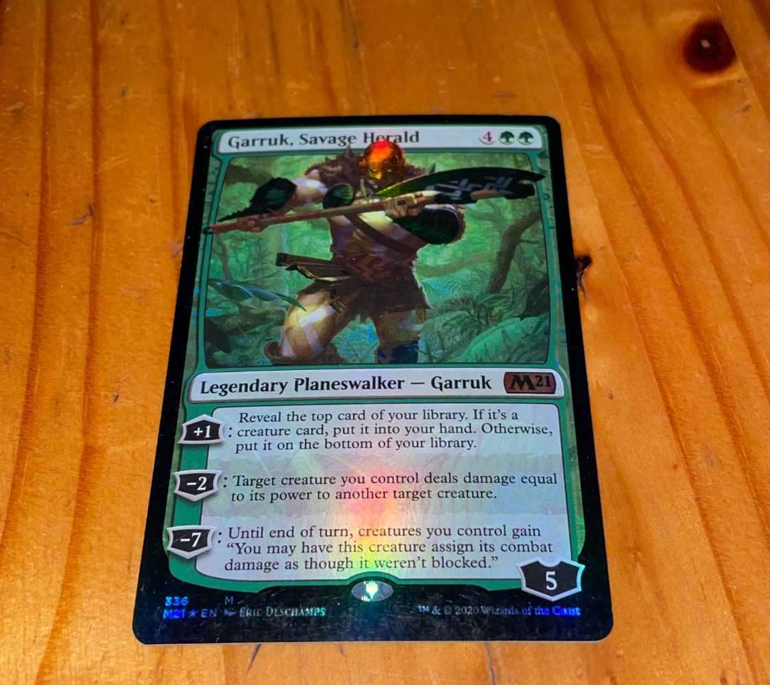 Magic the gathering planeswalker deck