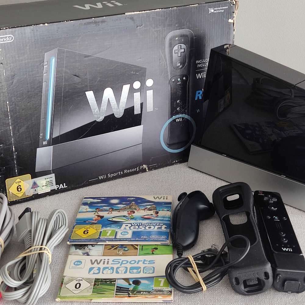Nintendo wii console and games bundle