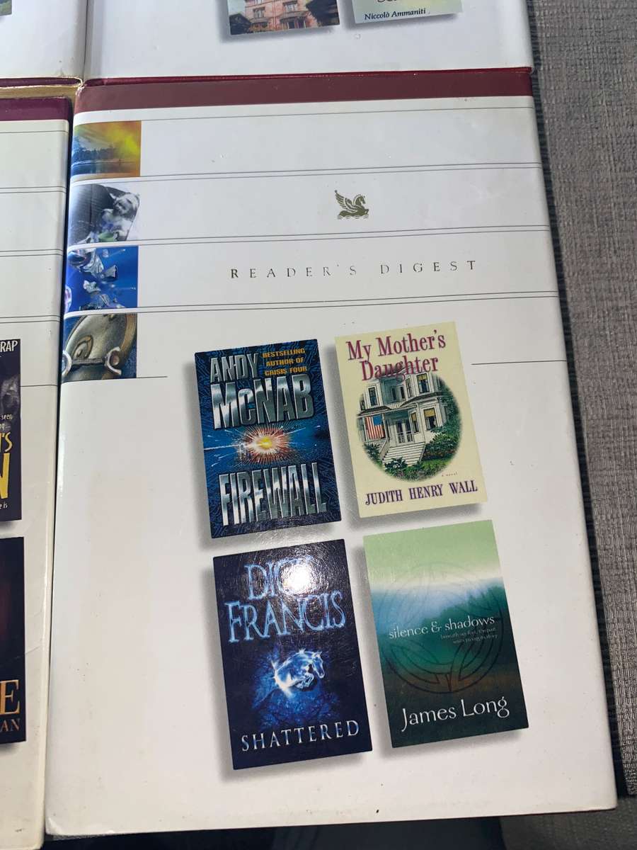 5 Readers Digest Books