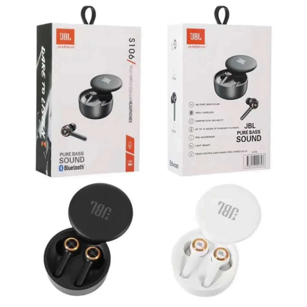 JBL S106 TWS true wireless Bluetooth headset sports with microphone