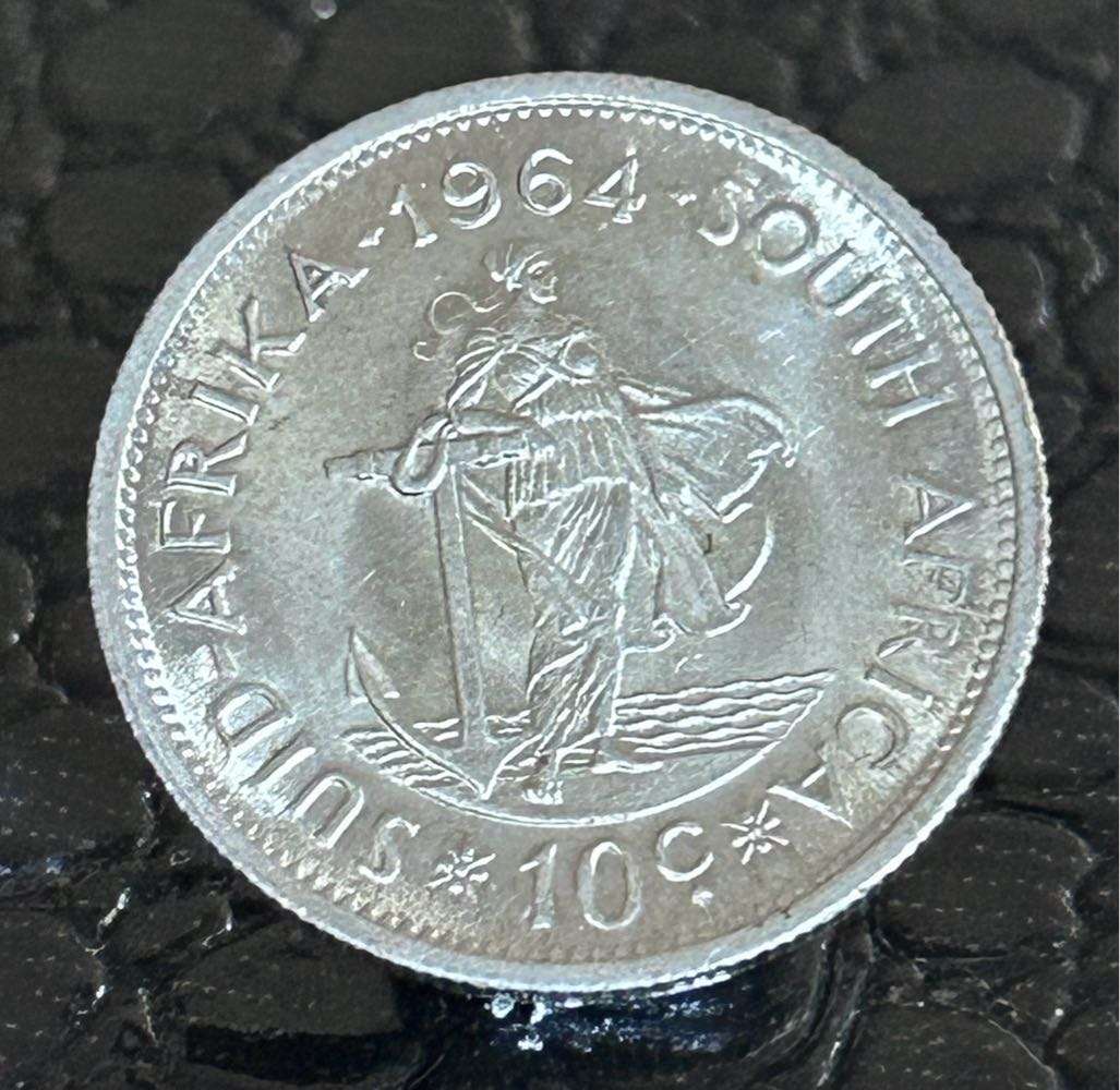 1964 10c uncirculated mint condition full detail