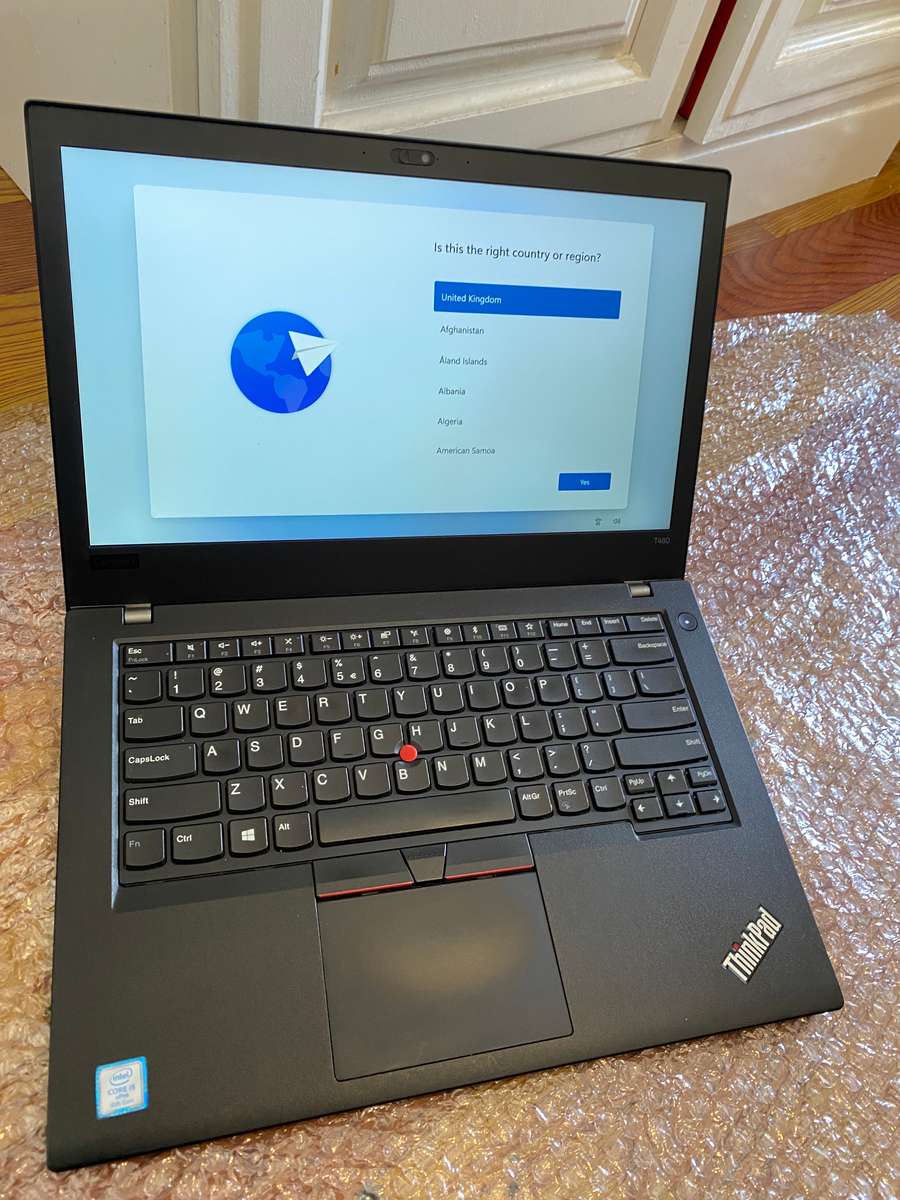 Lenovo T480 Touchscreen core i5 8th generation