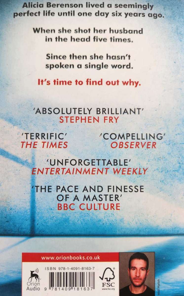 Book club- BOOK OF THE YEAR- The Silent Patient