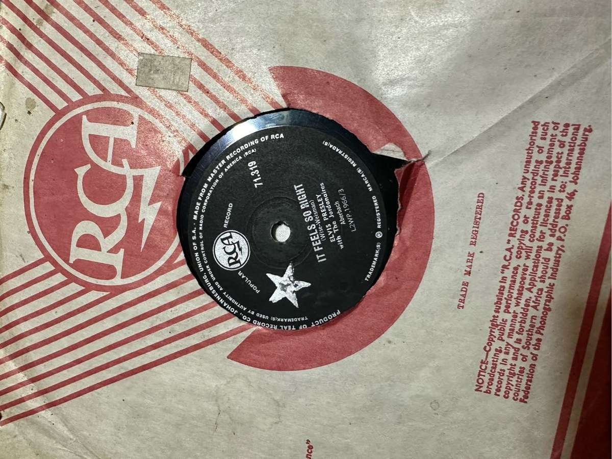 Elvis 78 vinyl - rare edition