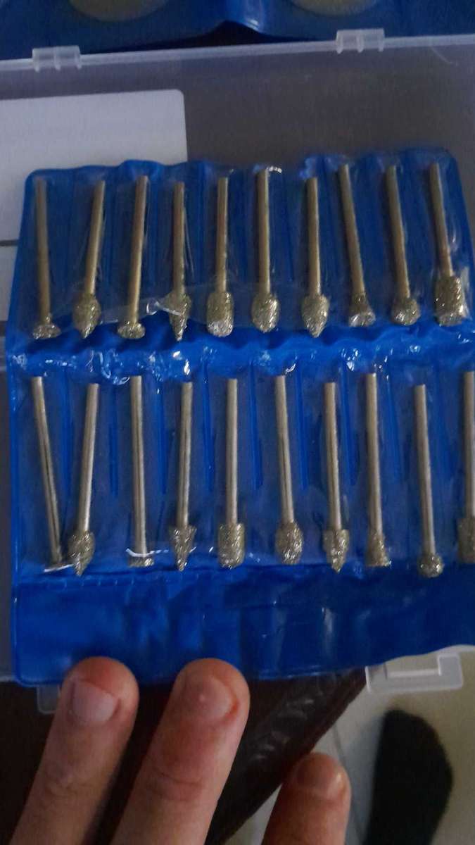 20pc Rhinestone Grinding burr diamond tip