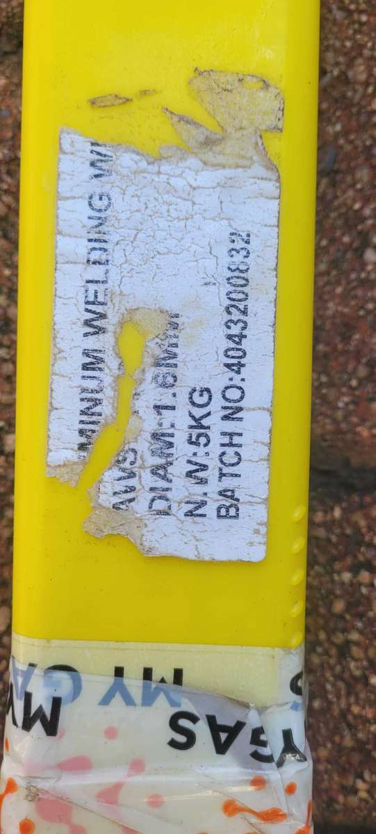 5Kg UNUSED Quality 1.6mm Aluminium Welding Rods. 1,000mm long Packs (AWS ER5356)