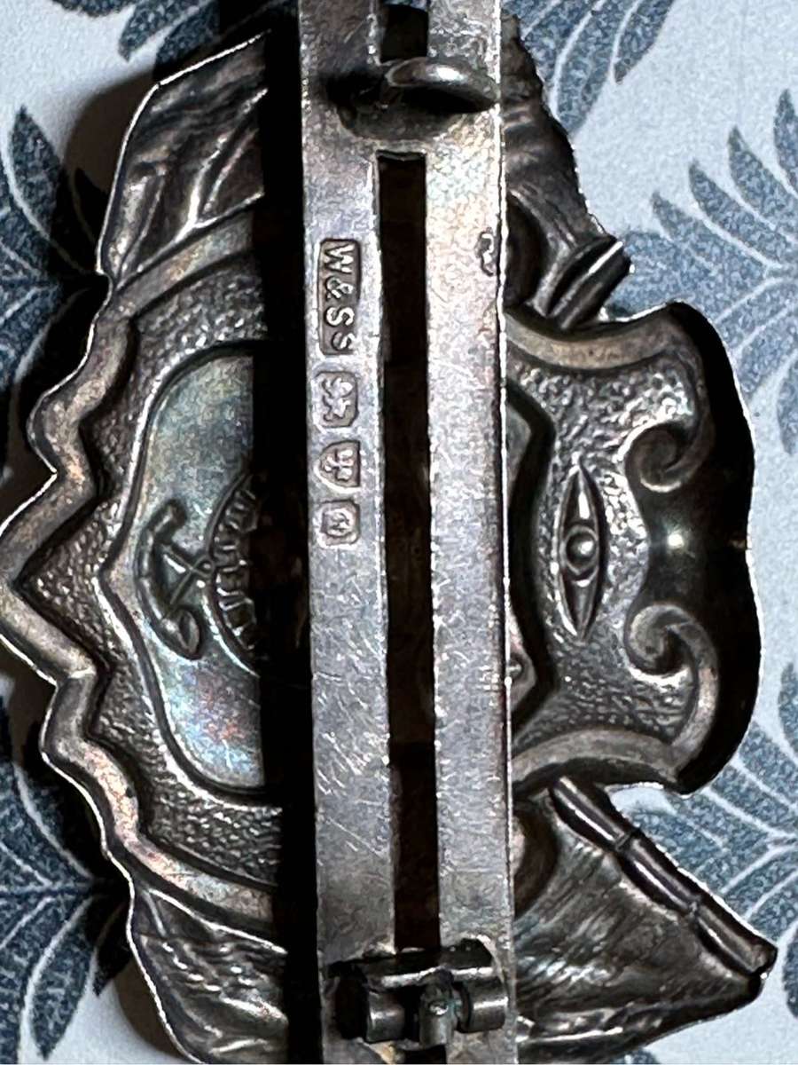 Orange Free State silver brooch