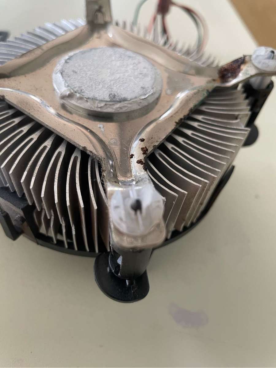 ASRock 775 Motherboard Combo**Been badly repaired**Sold as is