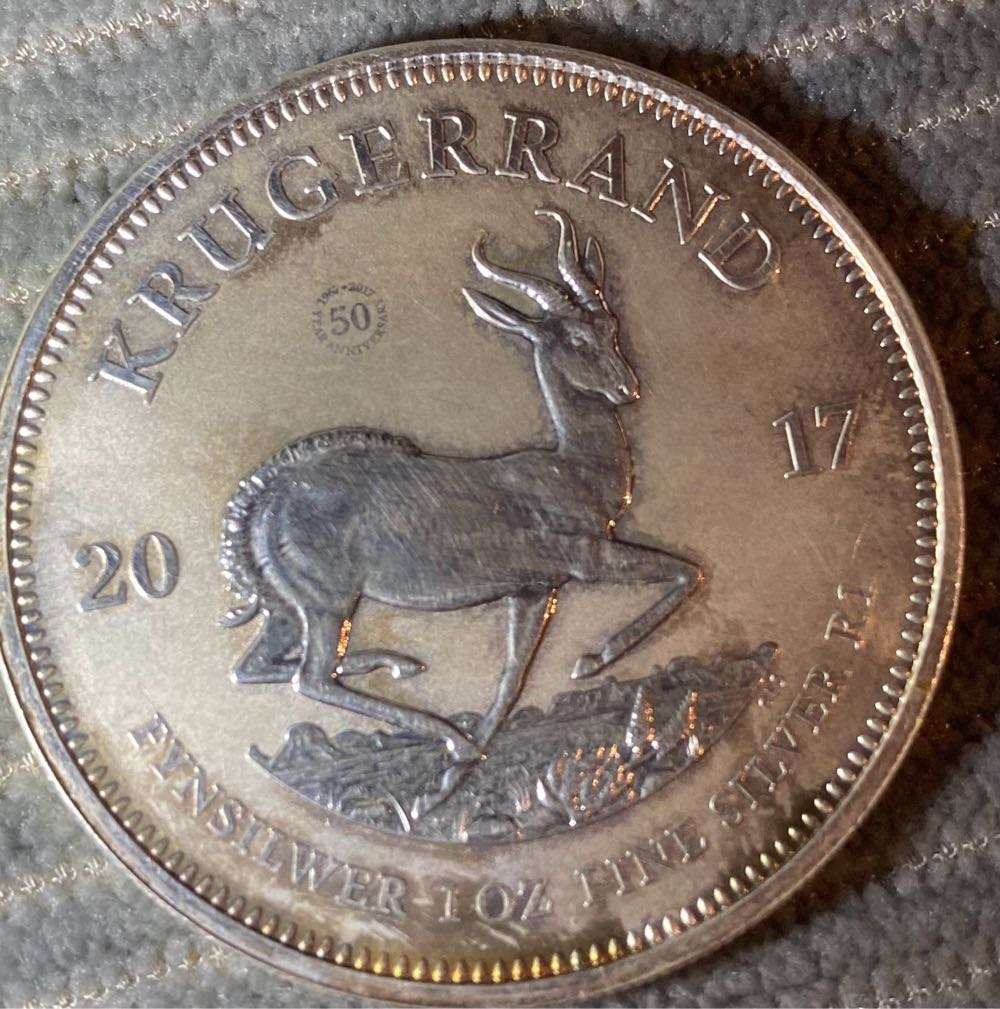 Silver Kruggerrand 2017