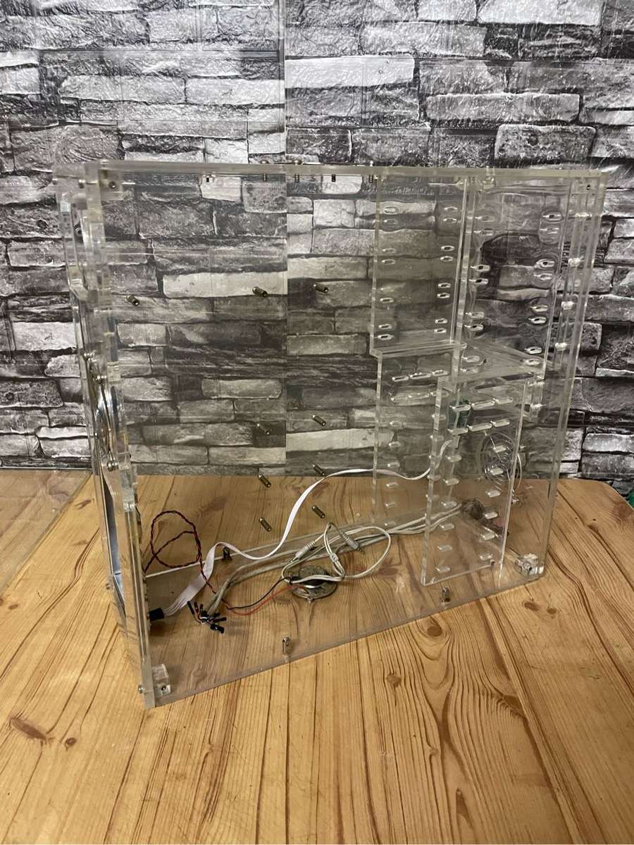 Perspex Computer Case**Super Rare**ATX Case**Not perfect