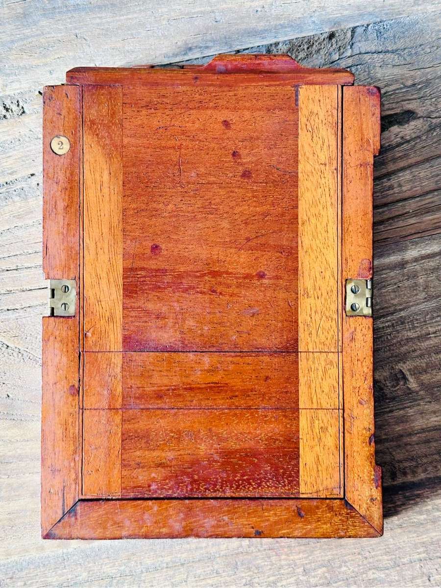 Antique Wooden Photographic Plate Holder
