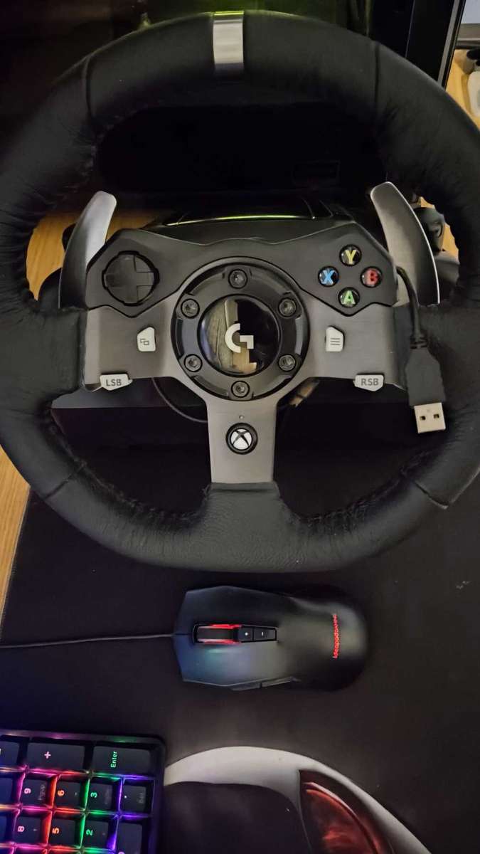 Logitech G920 sim steering