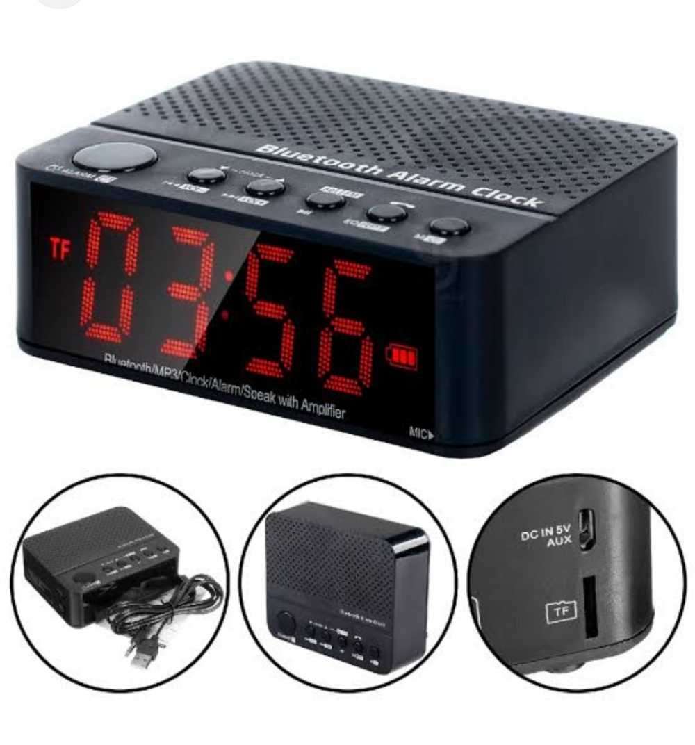 1 x Telefunken Bluetooth Clock Radio