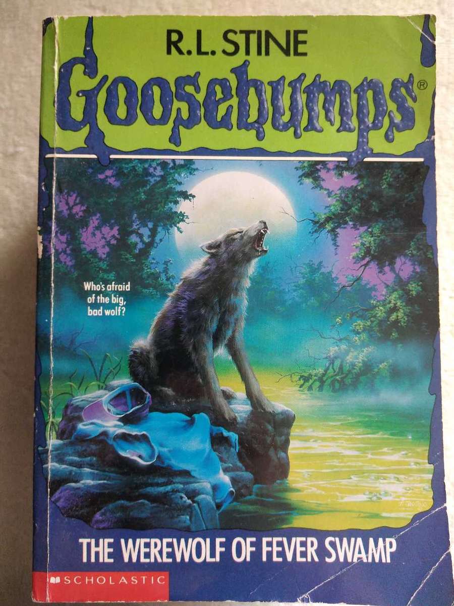 R. L. Stine Goosebumps The werewolf of Fever Swamp