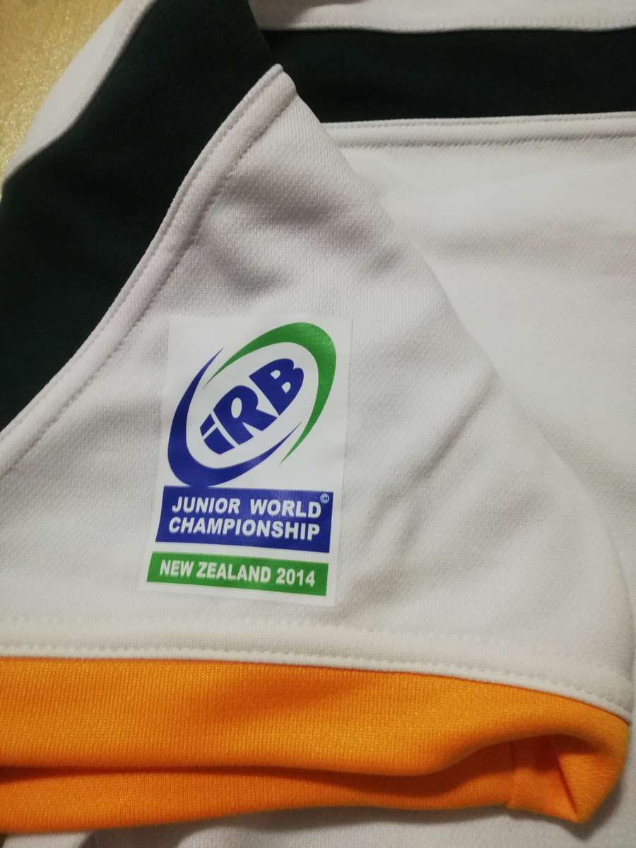 Junior Springbok Player Issue Jersey RWC 2014 no 1 Size 3XL