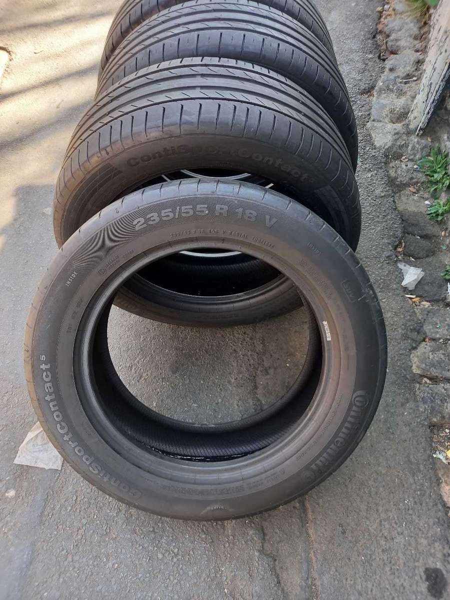 235/55/18 Continental ContiSportContact. 70% life