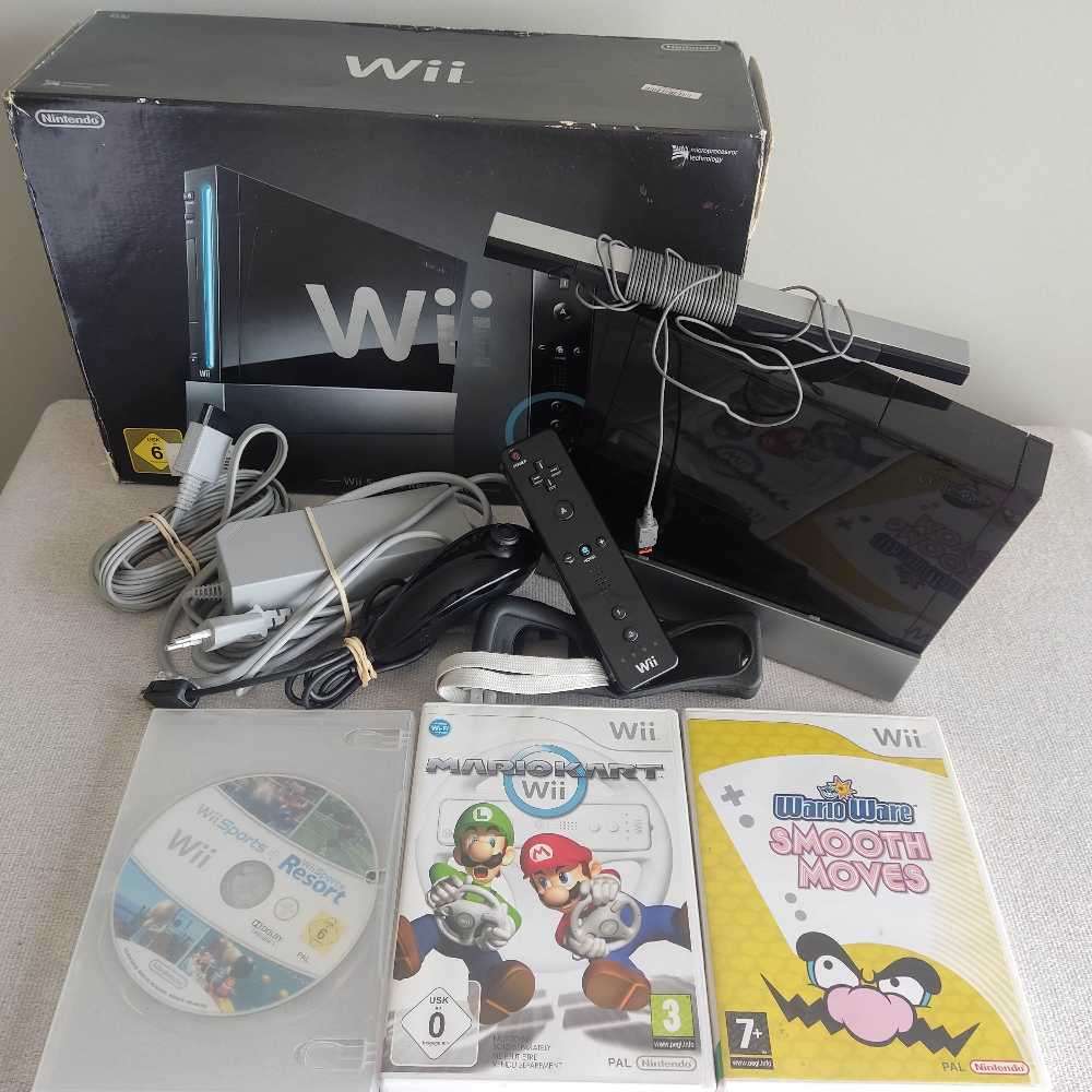 Nintendo Wii console and games bundle