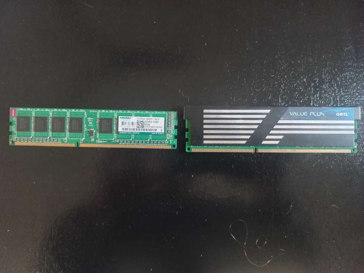 2X4GB DDR3 DESKTOP RAM