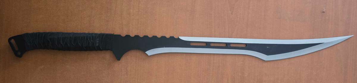 Black Sword with Sheath