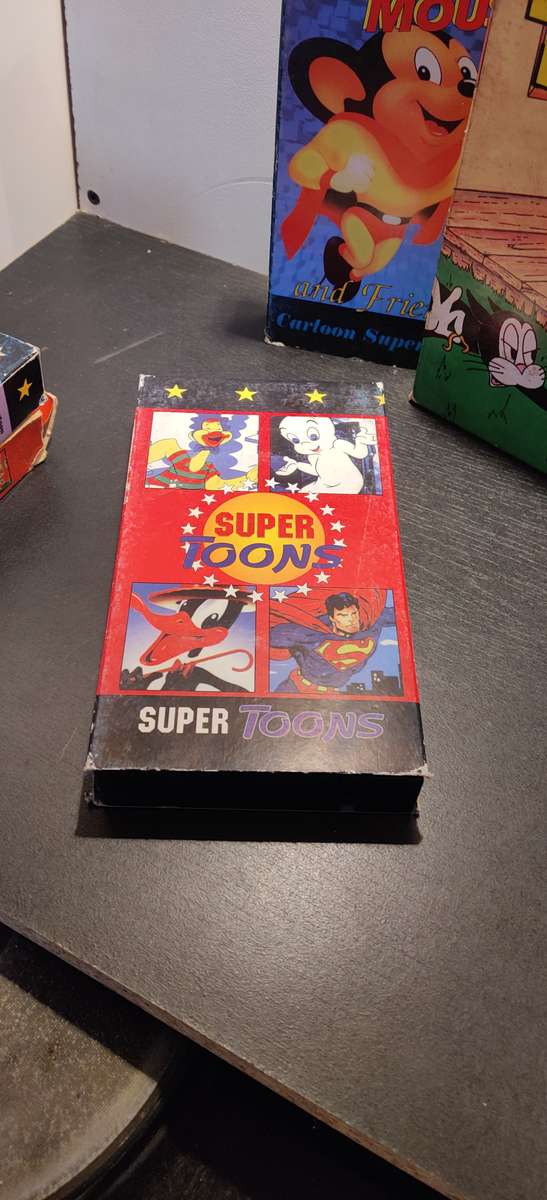 5 Vintage Cartoon VHS movies