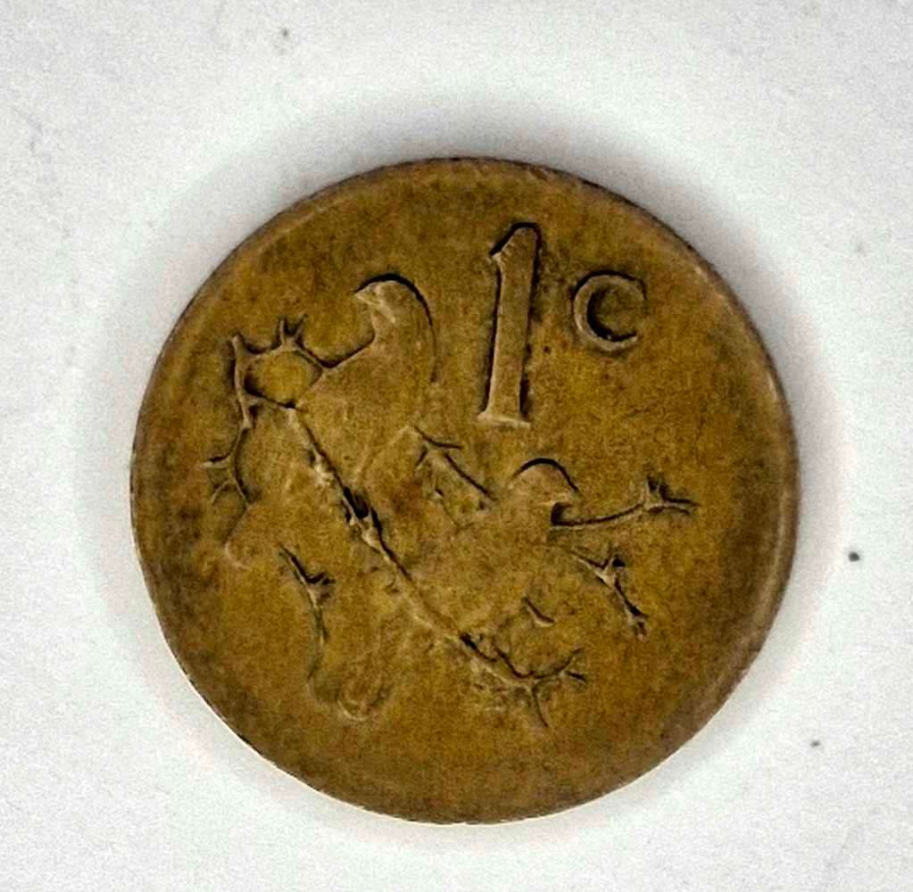 South Africa 1988 set on R1 50c 20c 10c 5c 2c 1c