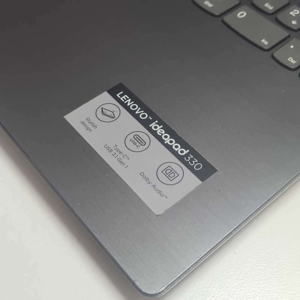 i3 8th generation LENOVO° IdeaPad 330. 8GB ram
